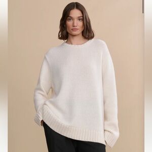 NWOT - Jenni Kayne Cashmere Amelia Crewneck Sweater